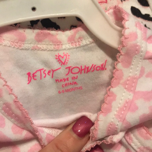 NWT BETSEY Johnson 2 pack Pajamas - Picture 4 of 4
